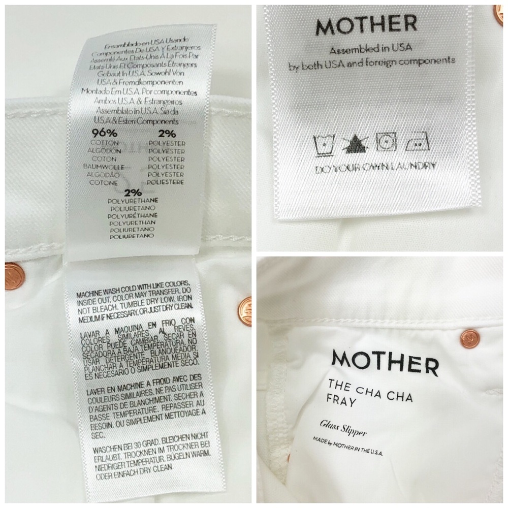 ❤️SOLD❤️ Mother The Cha Cha High Waist Skinny Crop Flare 28 - Picture 8 of 8